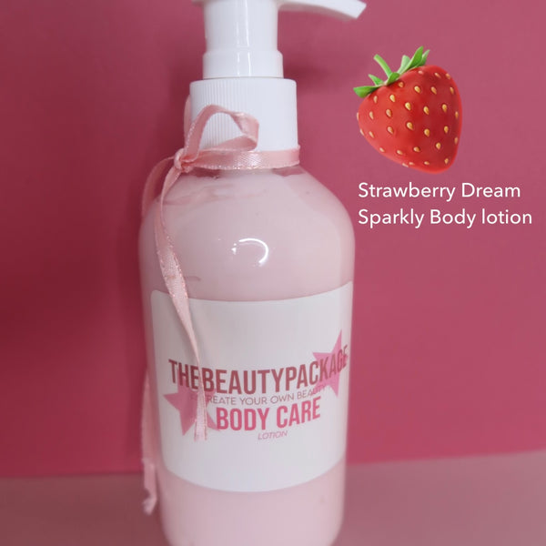 Strawberry Dream Sparkly Body Lotion