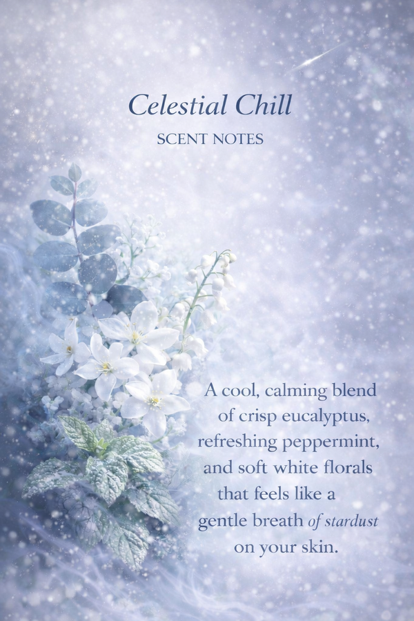 Celestial Chill — Luxe Hydration Body Oil Elixir Whimsy Winter Collection (2oz)