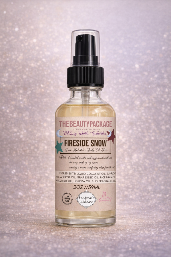 Luxe Hydration Body Oil Elixir Whimsy Winter Collection Bundle (2oz each)