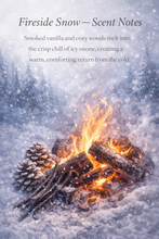 Fireside Snow — Luxe Hydration Body Oil Elixir Whimsy Winter Collection (2oz)